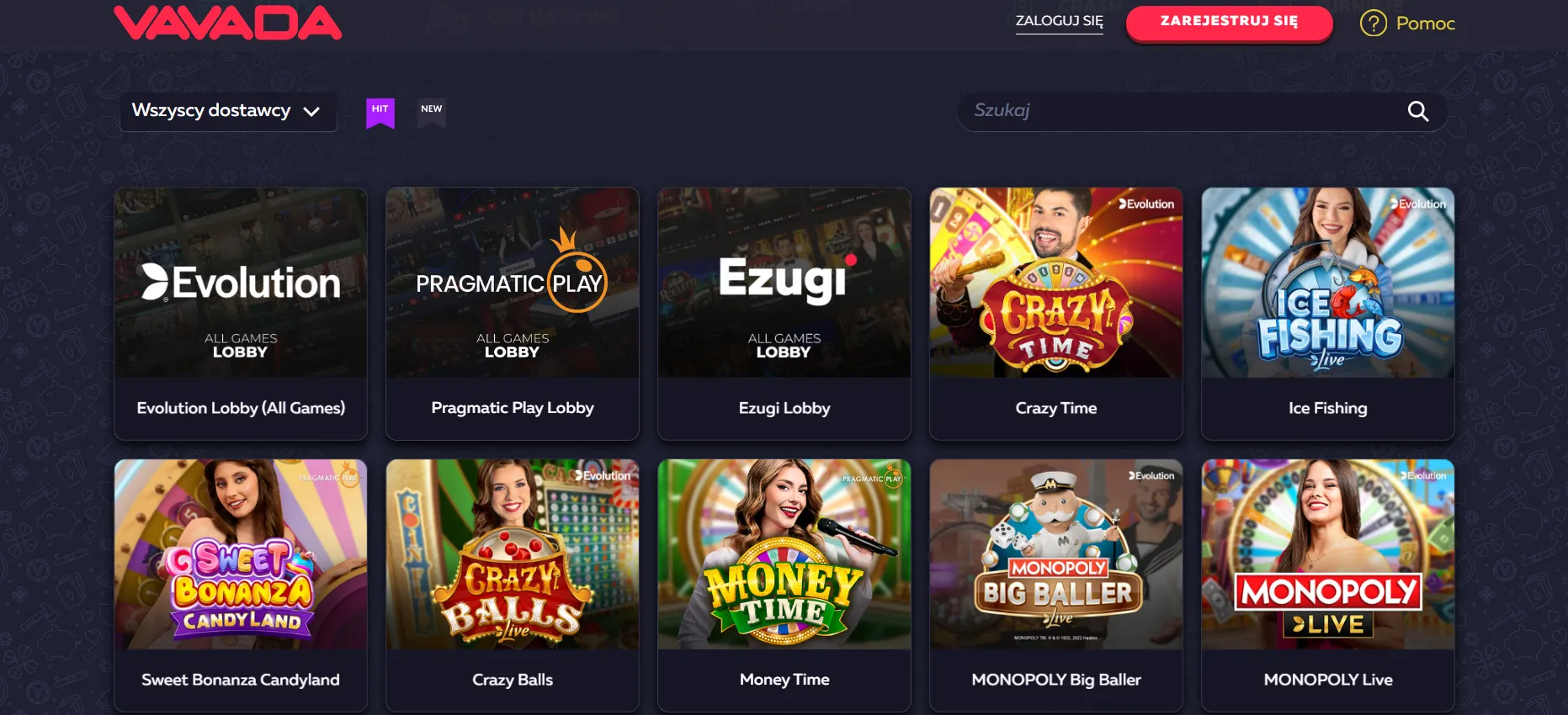 Gry na żywo z profesjonalnymi krupierami w Vavada Casino
